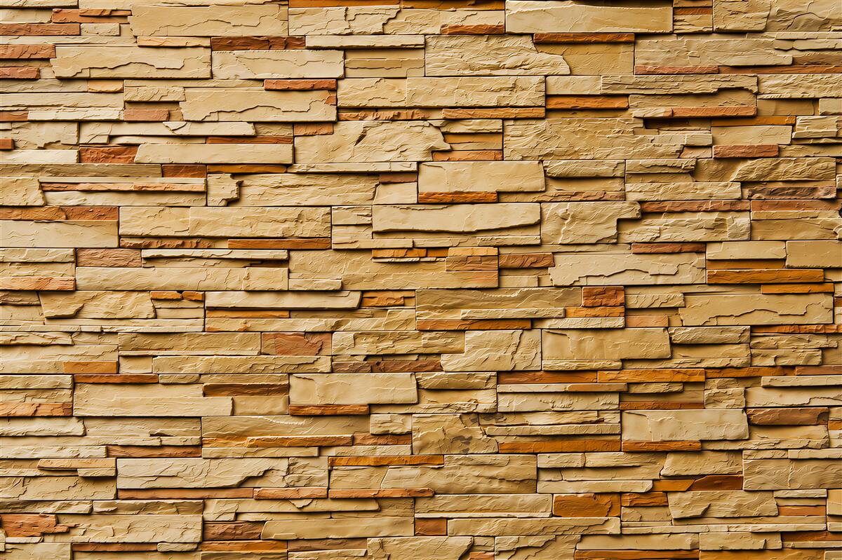 Papier peint mur en pierre brune