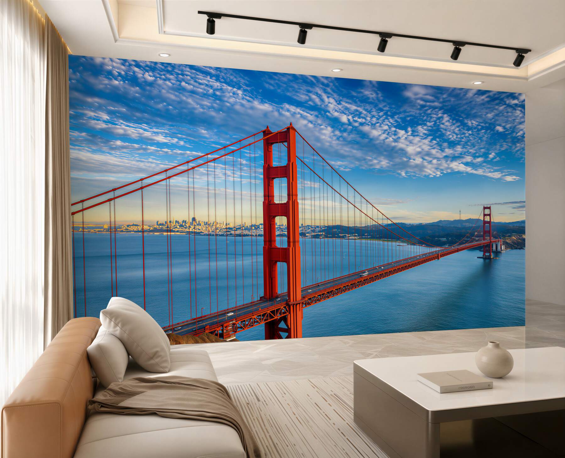 Papier peint vue sur le pont Golden Gate