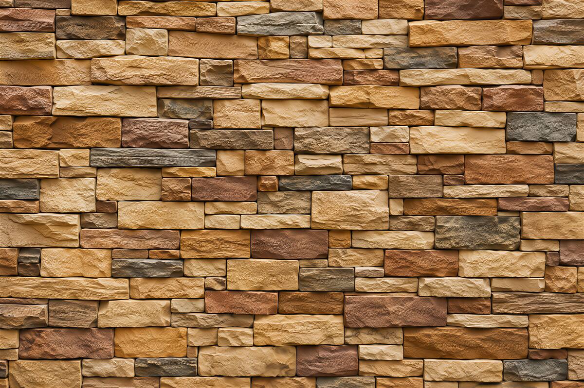 Papier peint mur de pierres colorées