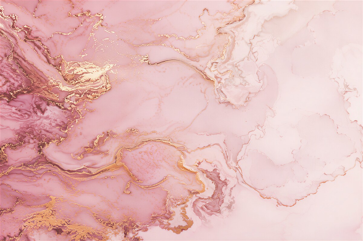 Papier peint taches de marbre rose clair