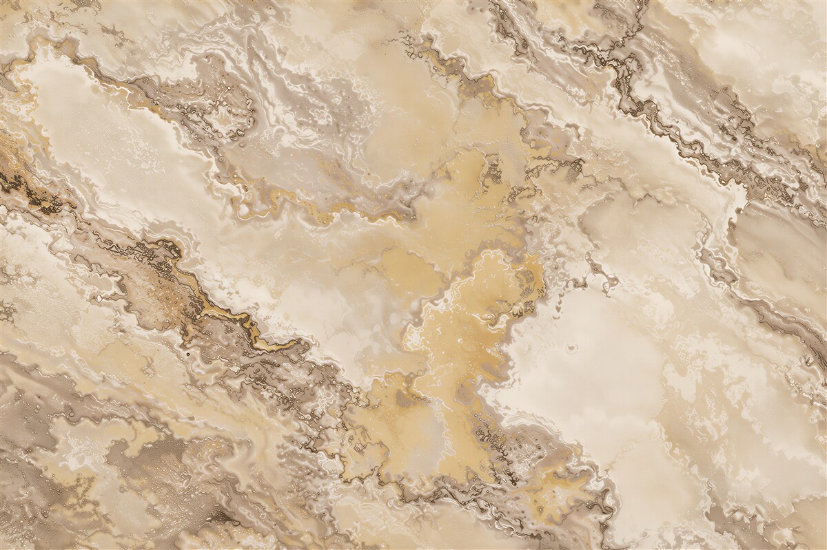 Papier peint vagues floues en marbre brun clair