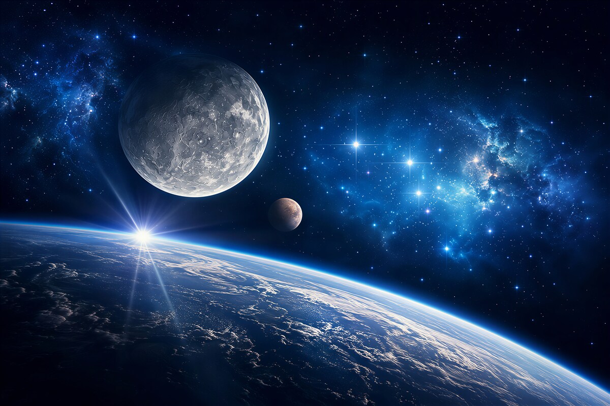 Papier peint Espace cosmique, ciel et atmosphère
