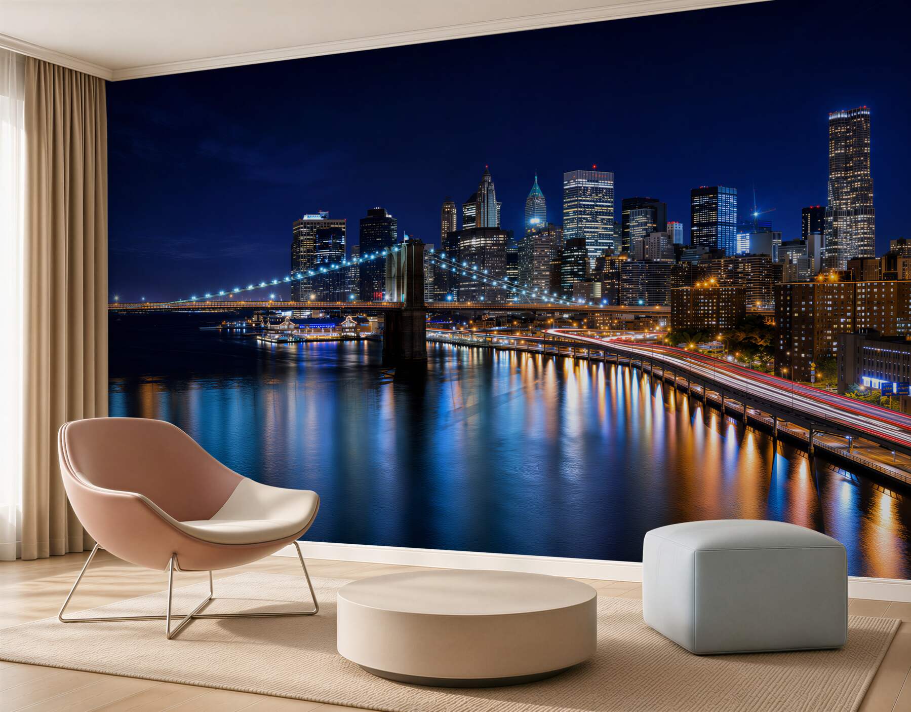 Papier peint 3D New York