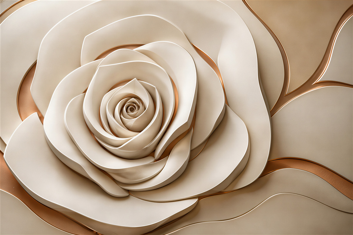 Papier peint rose abstraite