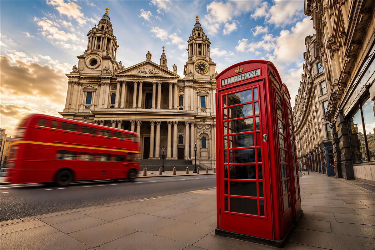 Papier peint détails et attractions de Londres