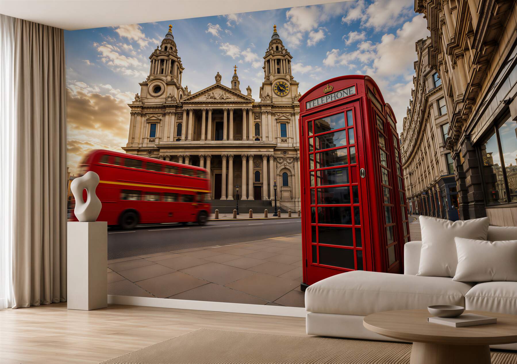 Papier peint détails et attractions de Londres