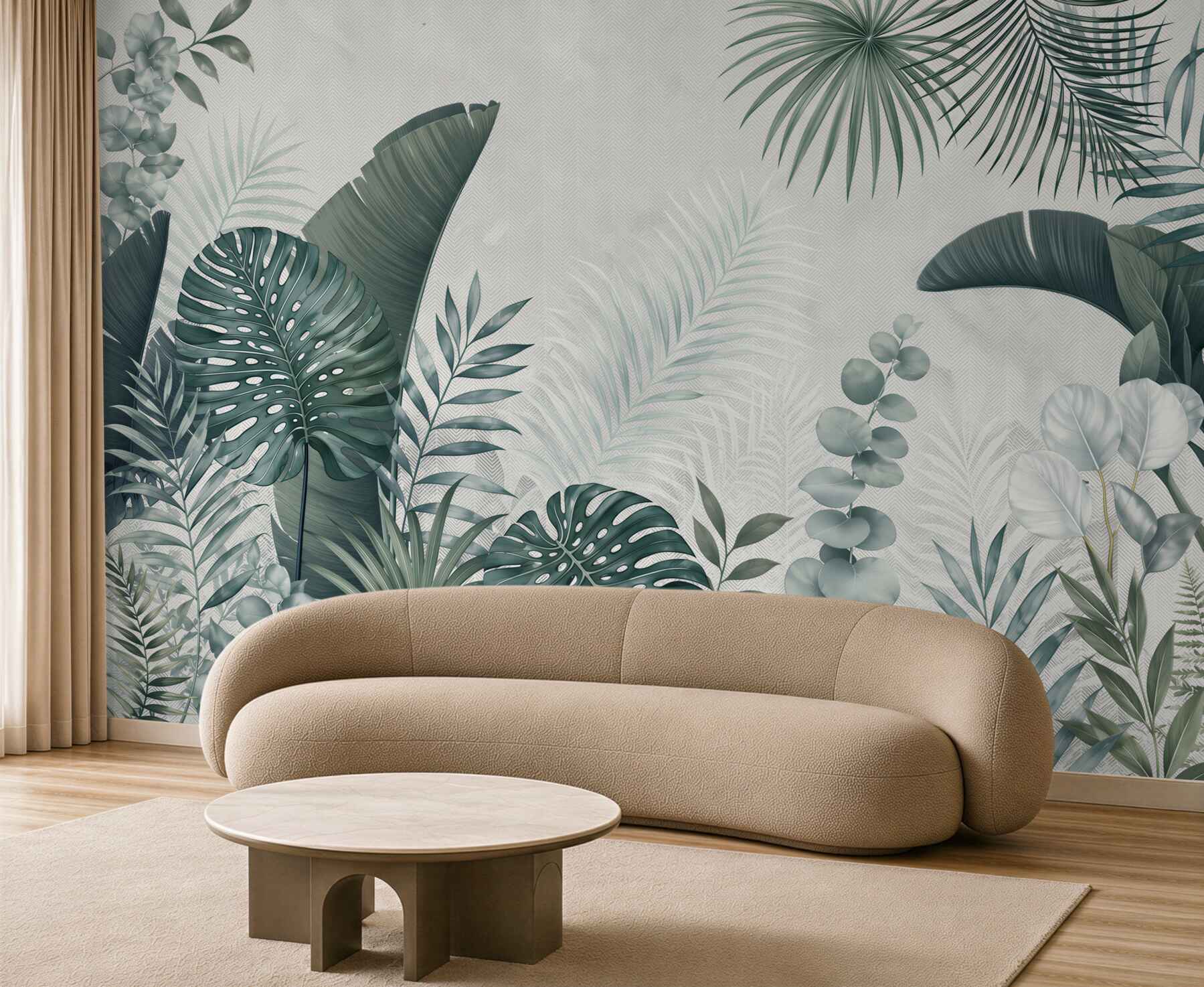 Papier peint Riche verdure des tropiques