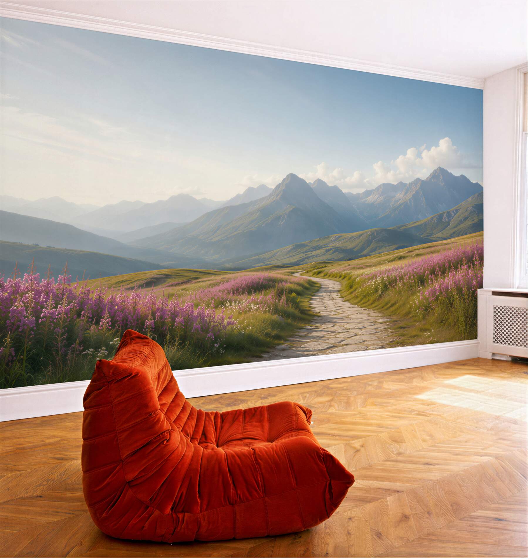 Papier peint Hall de chenilles, Tatras, paysage de montagne