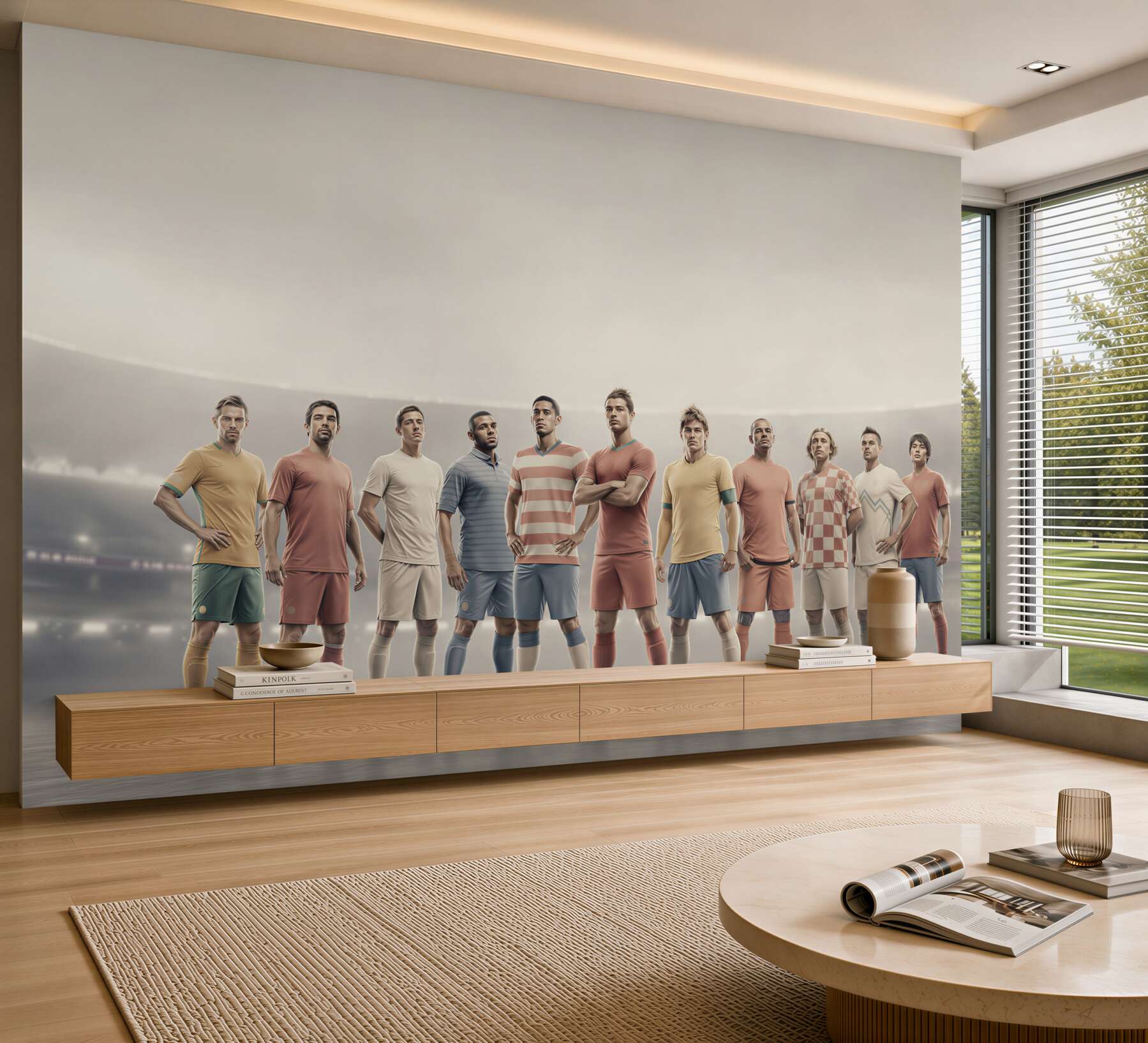 Papier peint Football