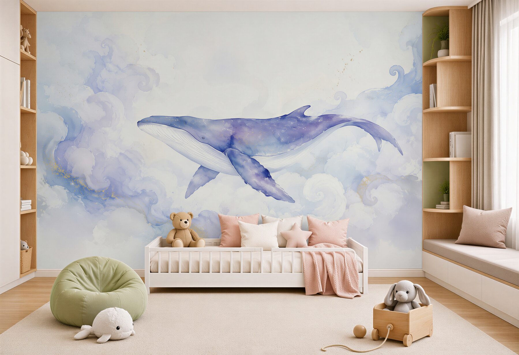 Papier peint erreur et nuages