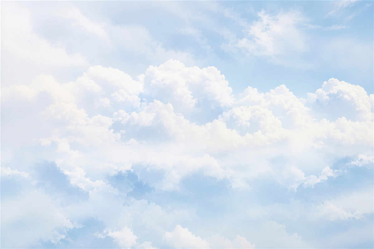 Papier peint ciel bleu se préparant à la pluie
