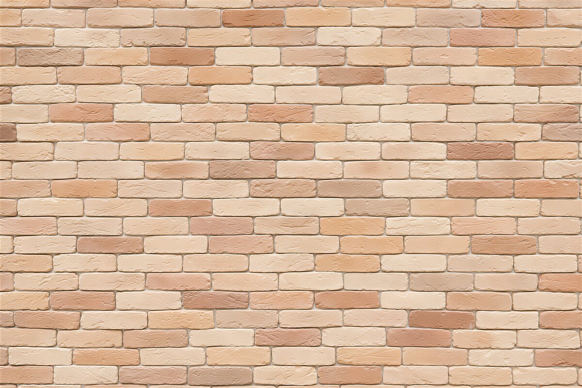 Papier peint texture de brique coulée à la main