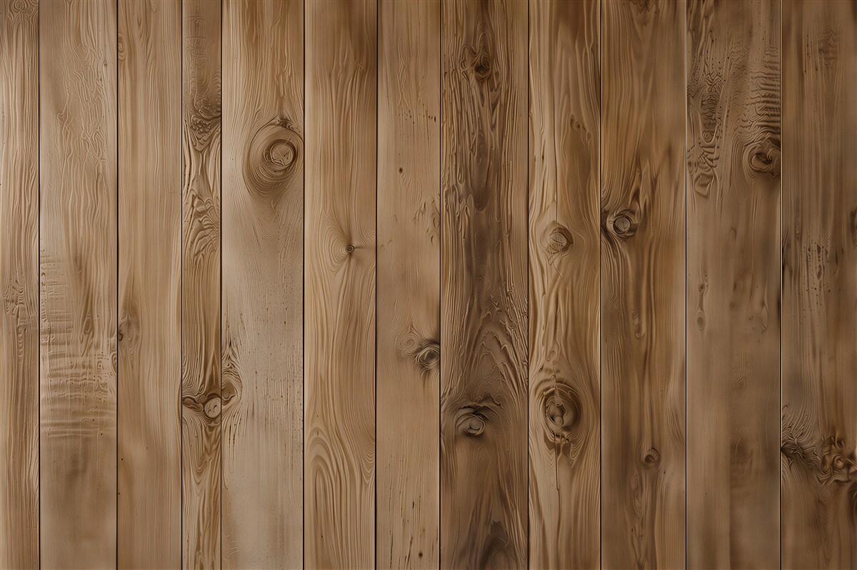 Papier peint poutres en bois brun foncé