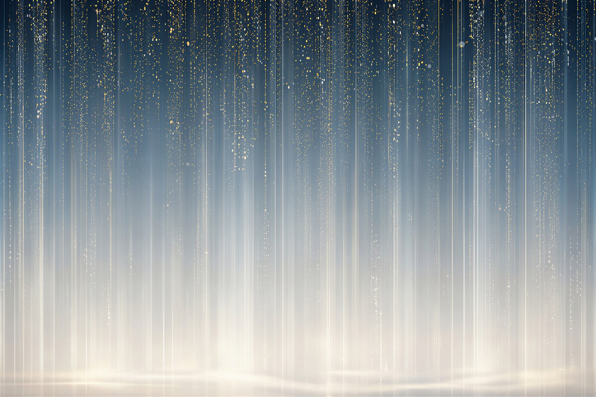 Papier peint pluie torrentielle nocturne