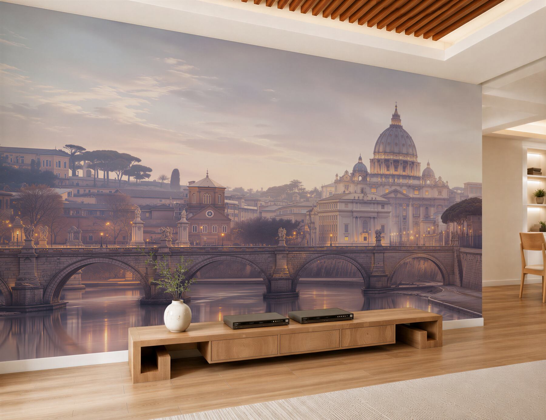 Papier peint Rome au crépuscule