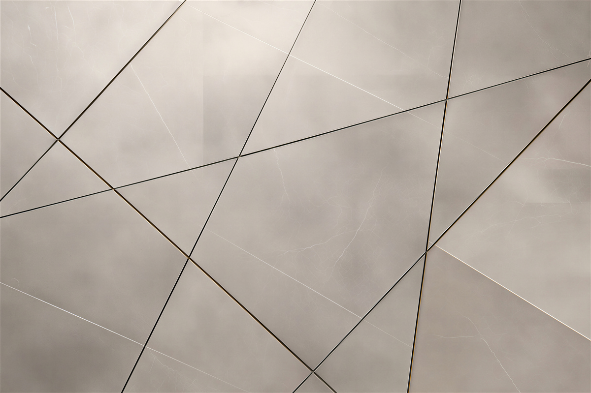 Papier peint fond gris avec lignes noires