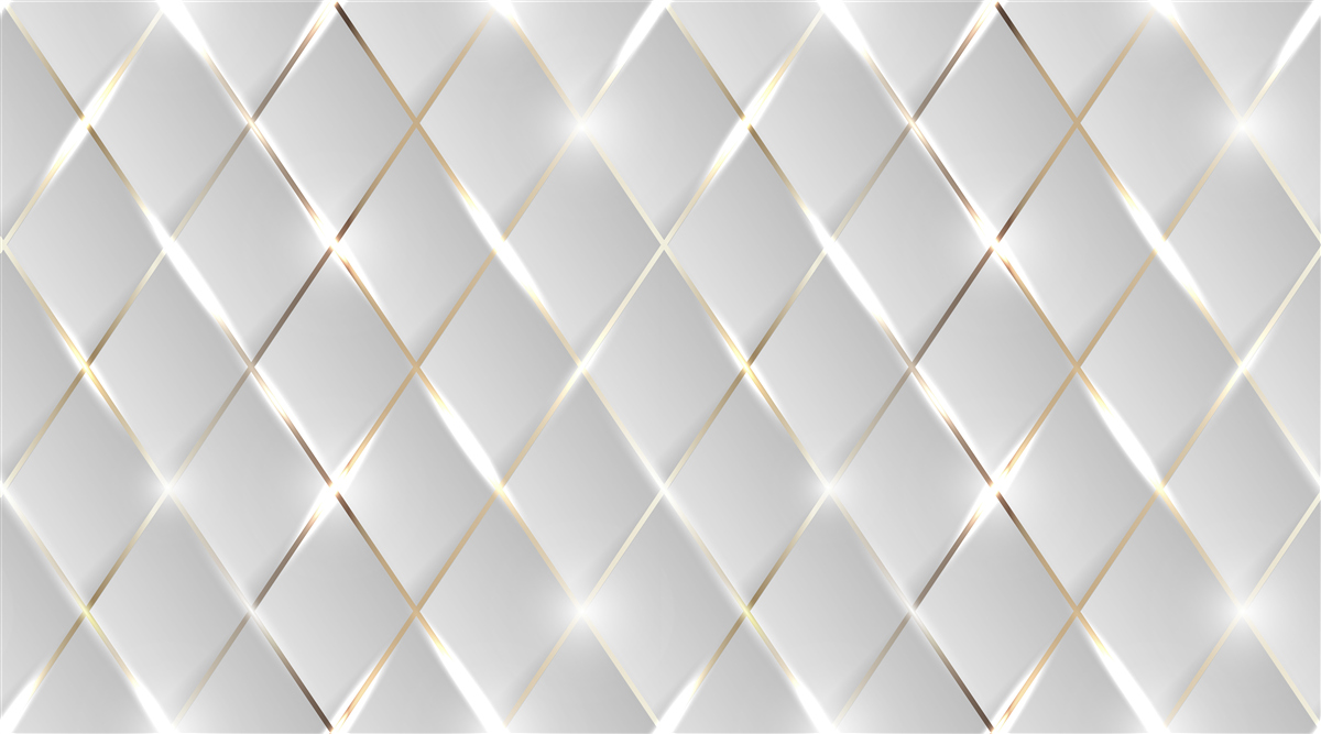 Papier peint filet en porcelaine dorée et argentée