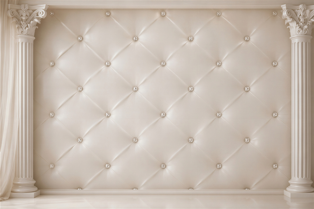 Papier peint arches et tapisserie décorative