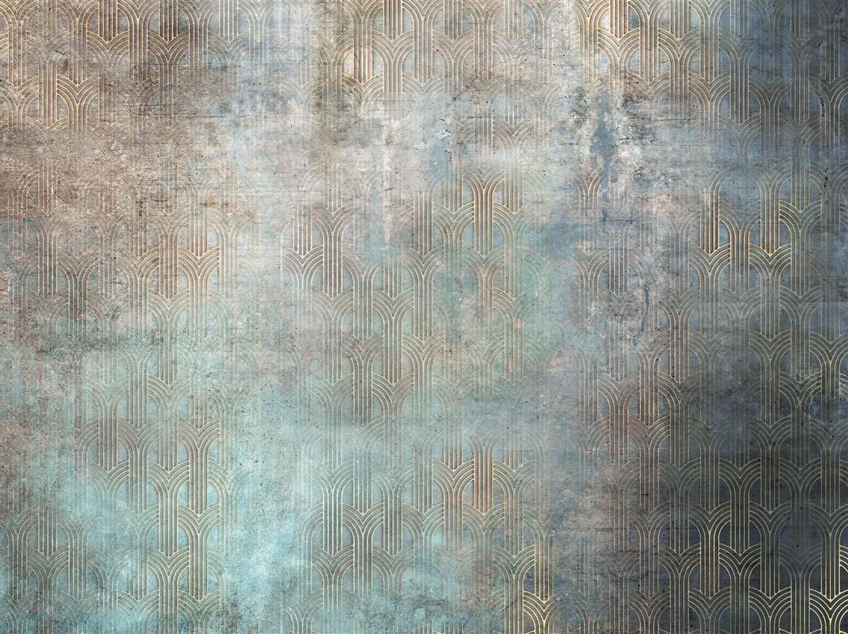 Papier peint pluie tombant sur l'eau nocturne