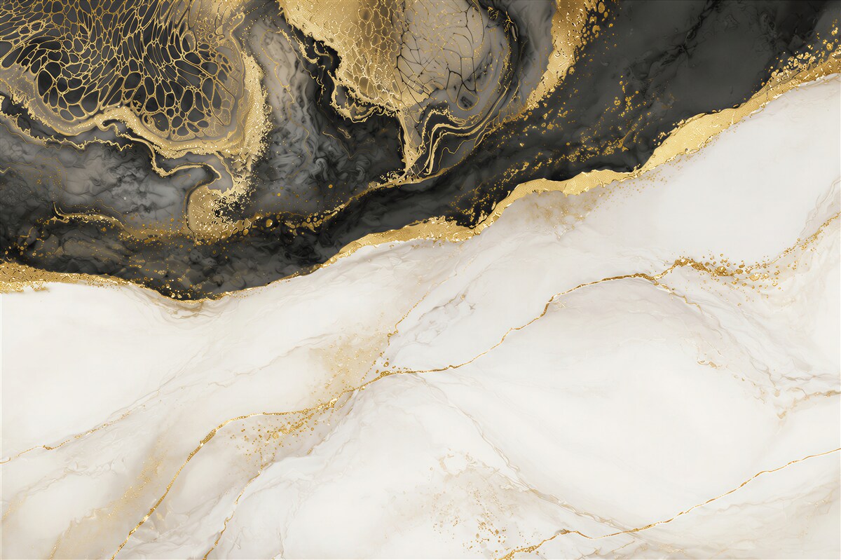 Papier peint eaux sombres rencontrant une plage de sable