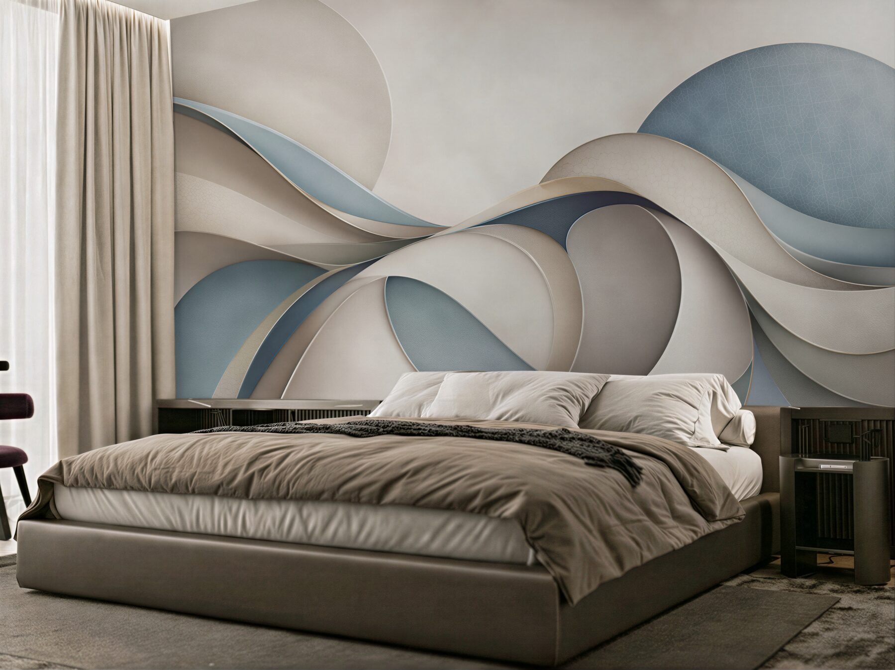 Papier peint luxe fond abstrait