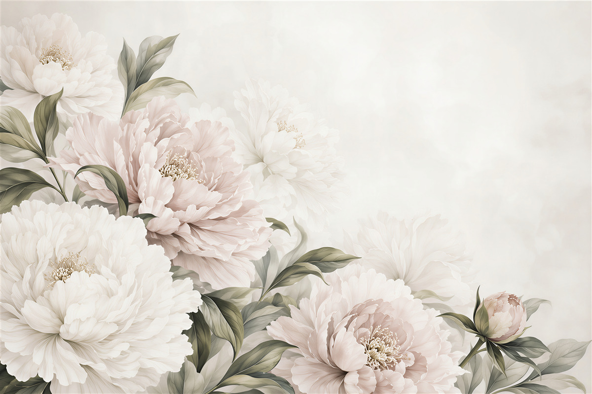 Papier peint Fleur, plante et pétale
