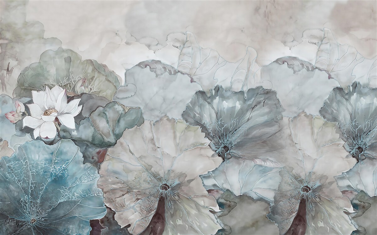 Papier peint Fleur, plante et pétale