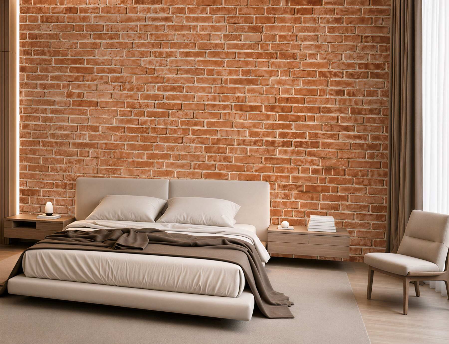 Papier peint vieux mur en briques