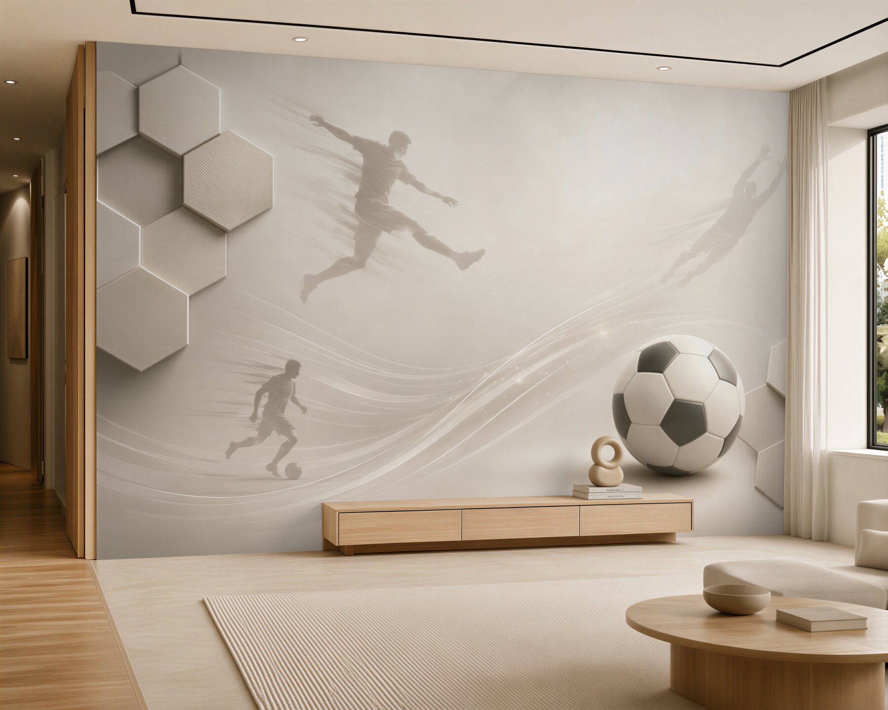 Papier peint Raisons de football