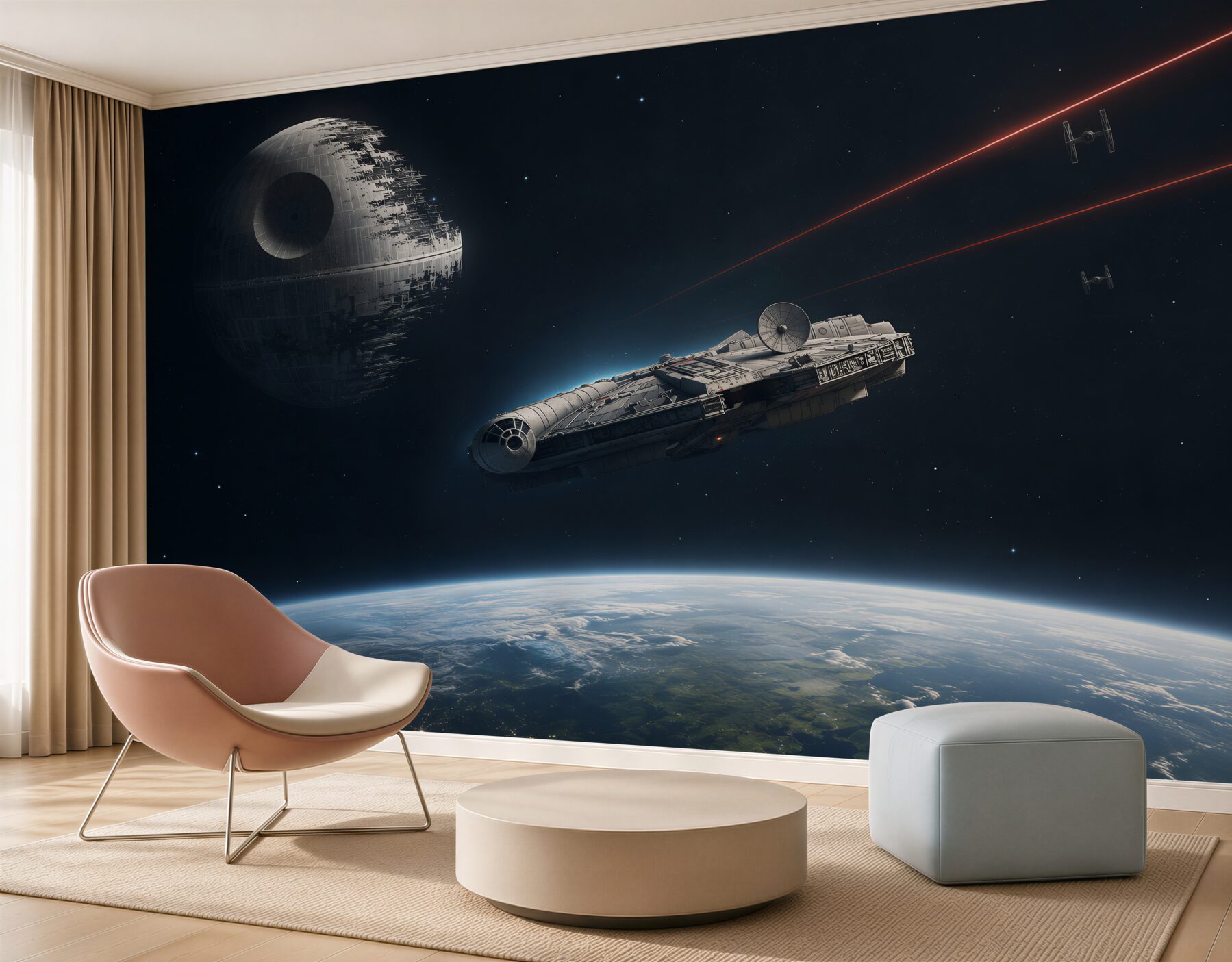 Papier peint guerres des étoiles