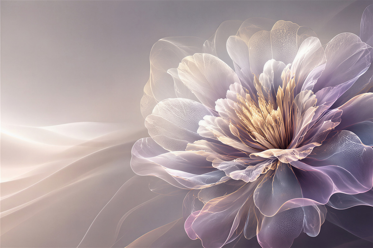 Papier peint Une grande fleur extraordinaire