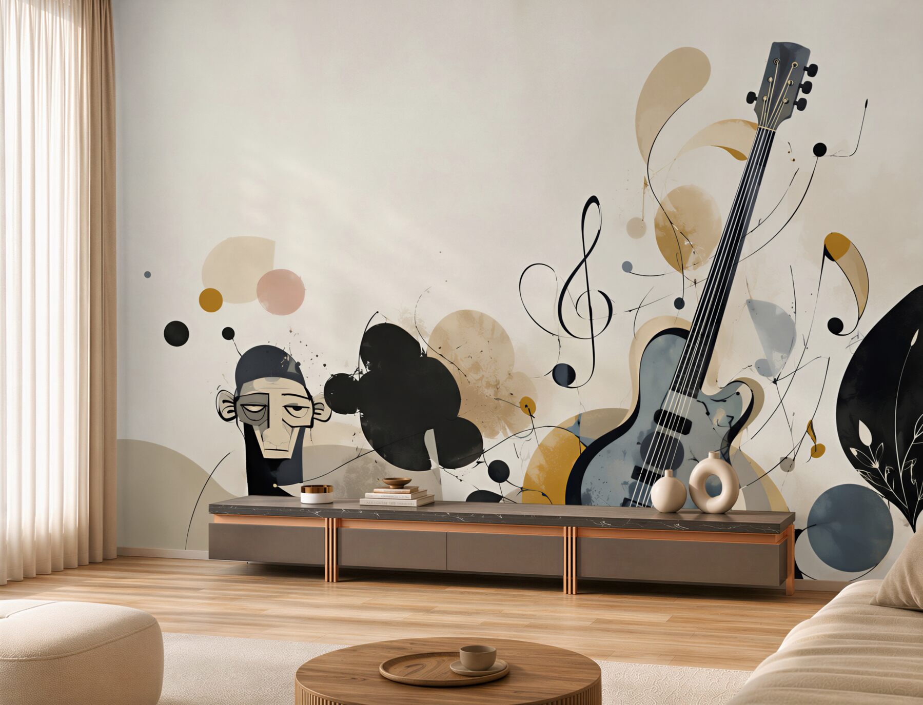 Papier peint Graffiti sur le mur