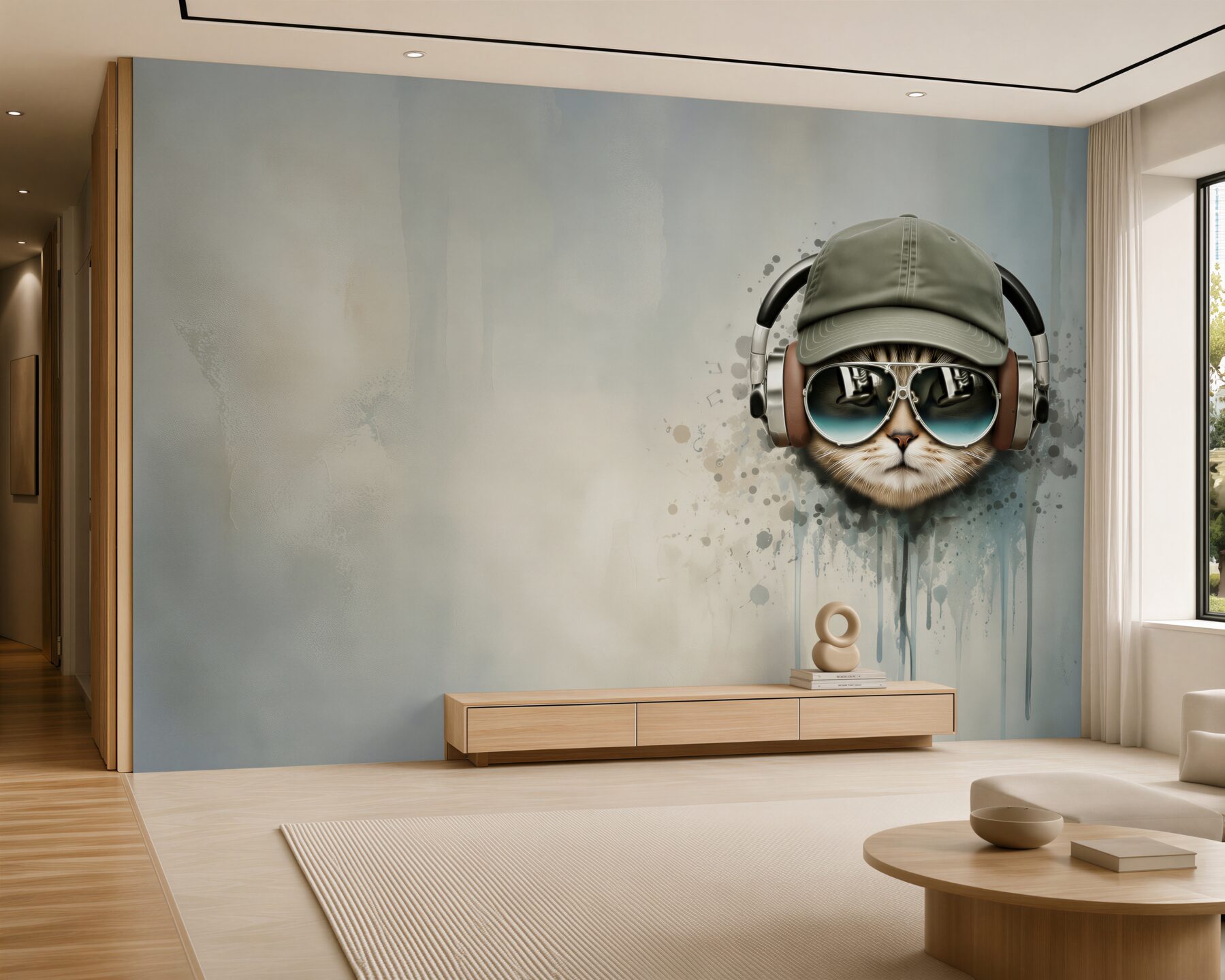 Papier peint Chat élégant