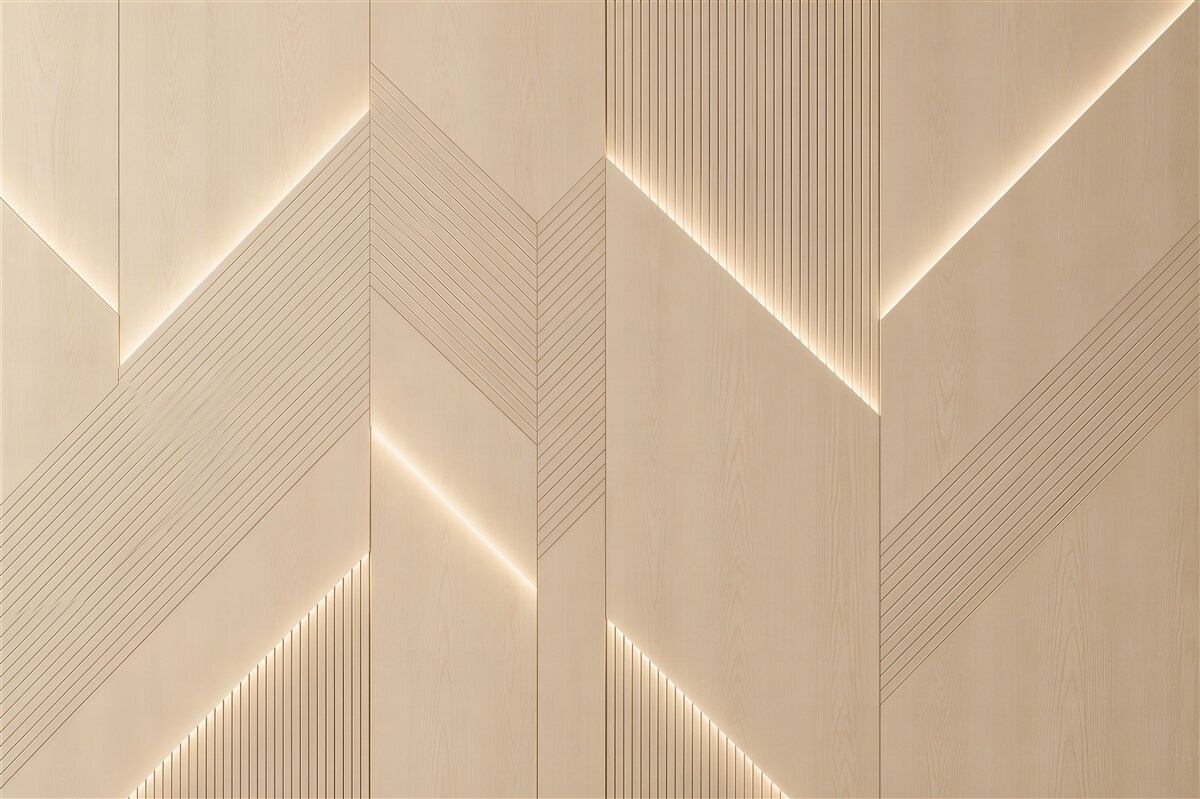 Papier peint Texture de bois avec bords