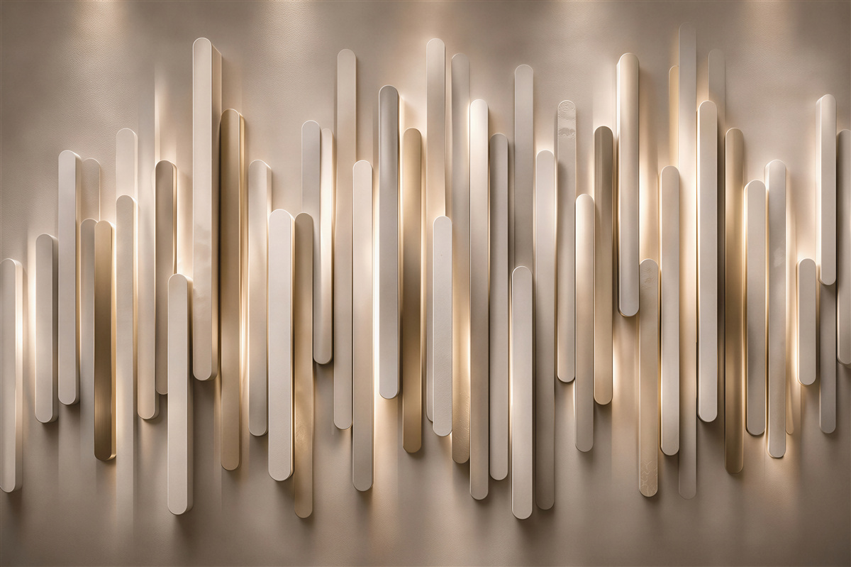 Papier peint Abstraction des fréquences sonores