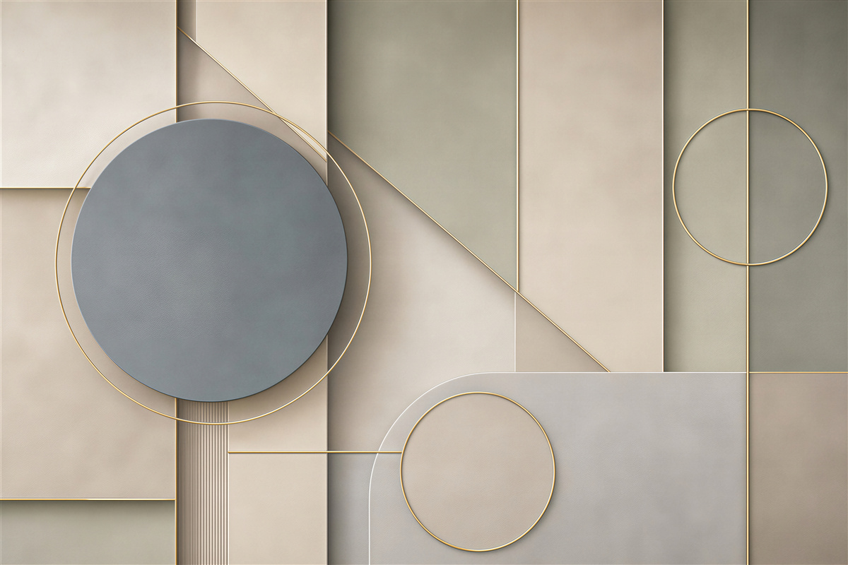 Papier peint Composition géométrique