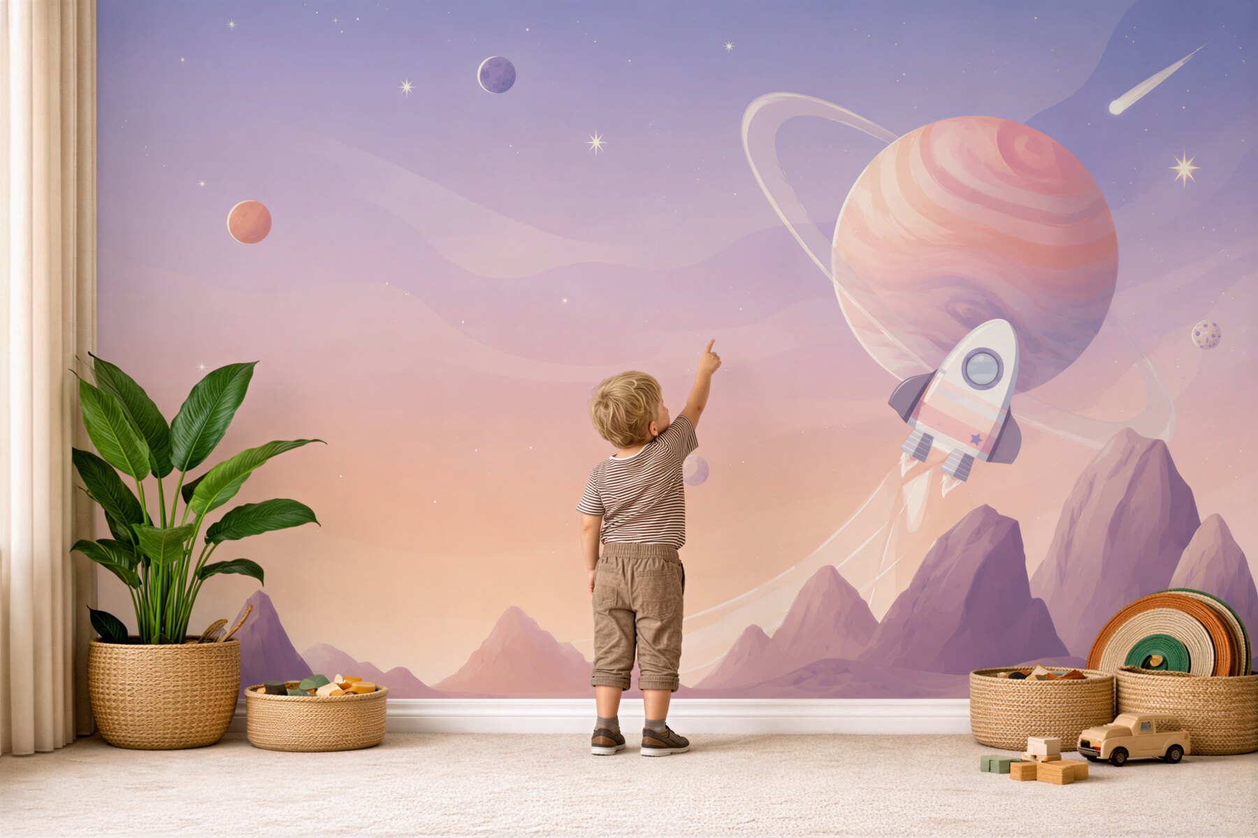 Papier peint astronaute spatial