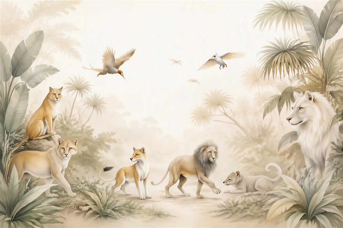 Papier peint Harmonie de la nature sauvage
