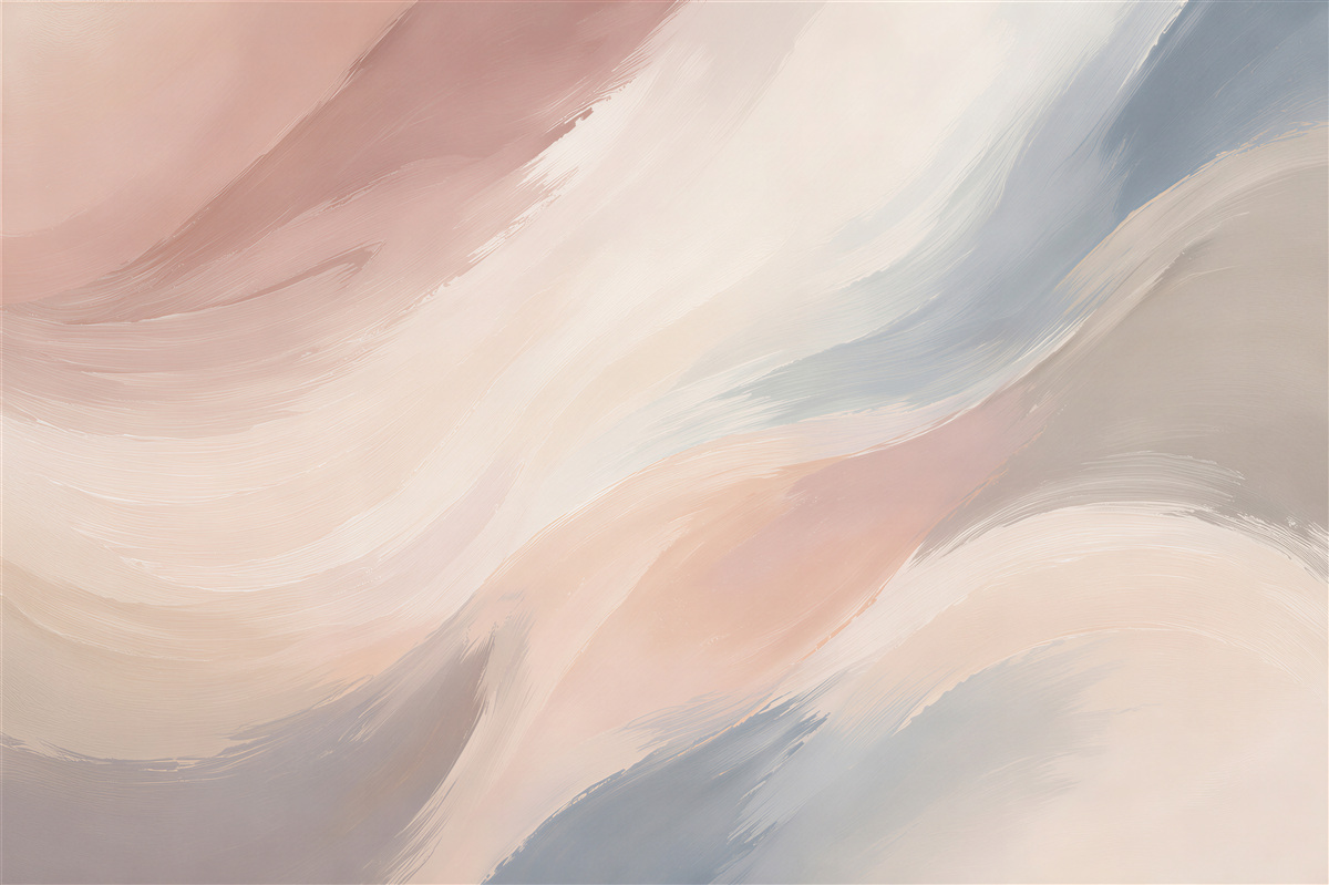 Papier peint abstraction pastel de coups délicats
