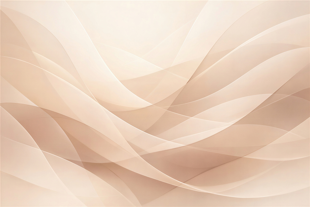 Papier peint vagues beiges fluides abstraites