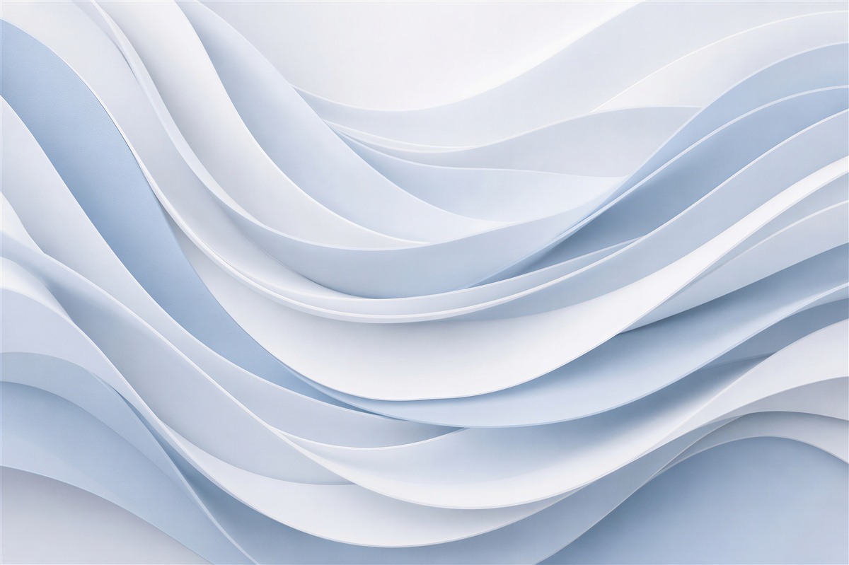 Papier peint vagues bleues d'abstraction 3D
