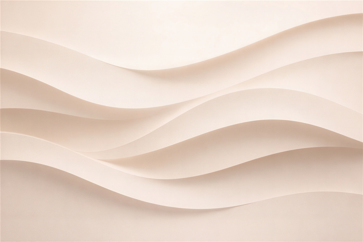 Papier peint vagues beiges d'harmonie