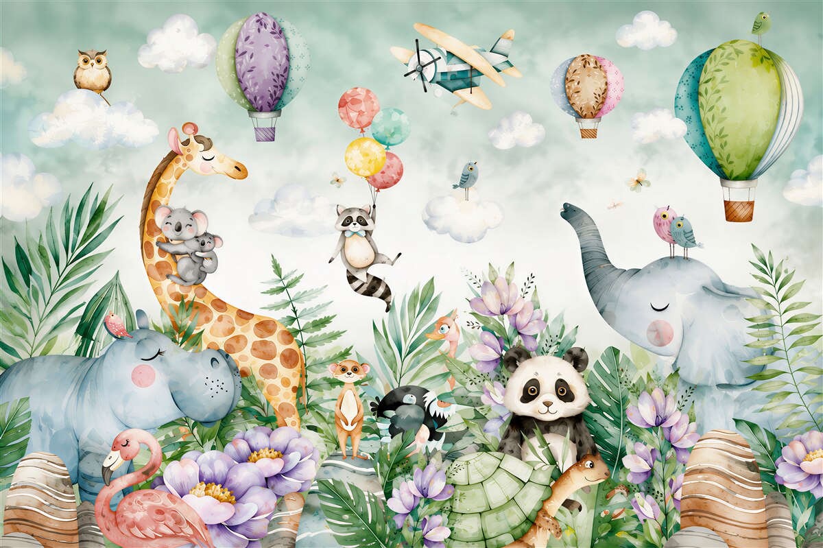 Papier peint animaux amicaux se reposent