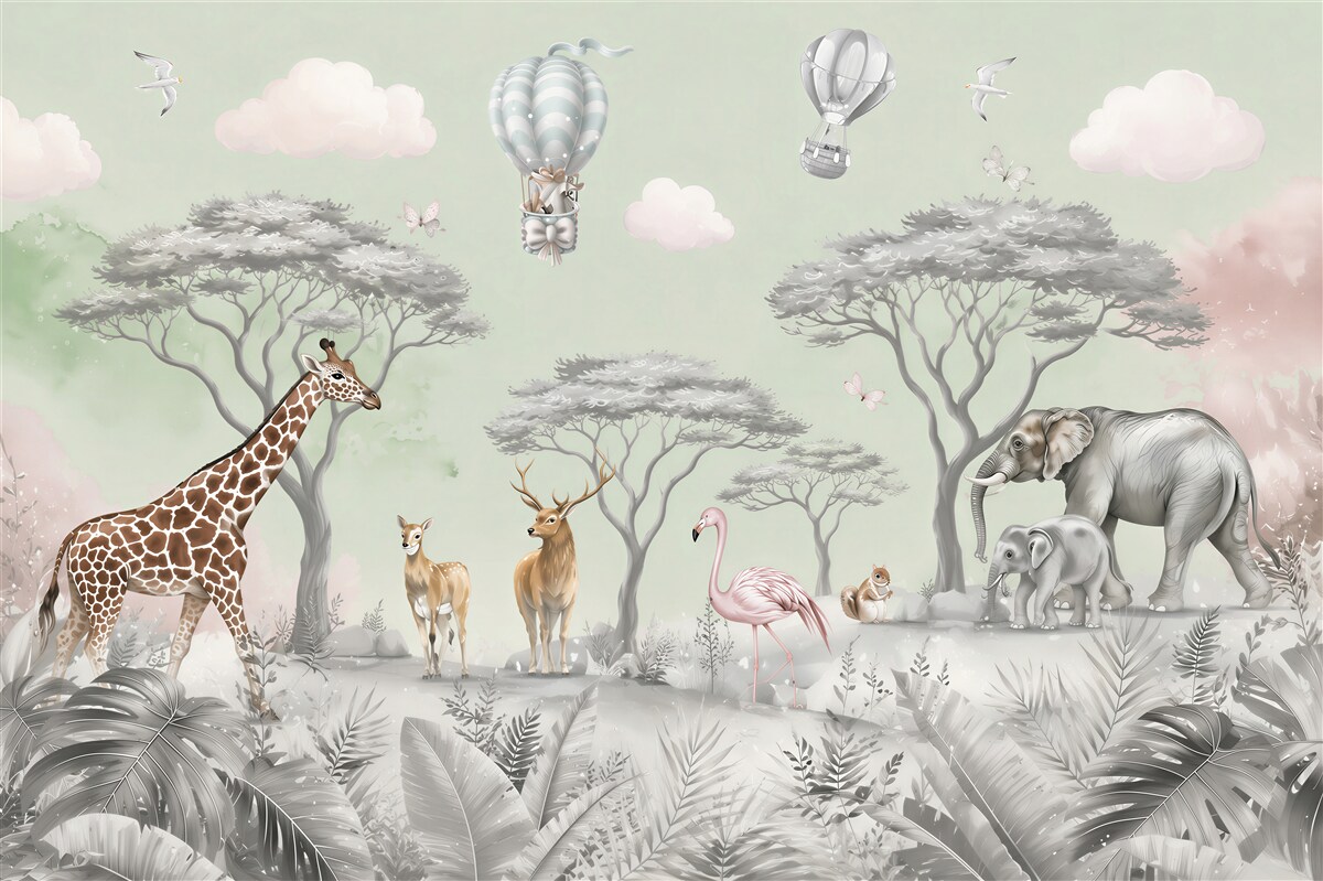 Papier peint animaux de la nature