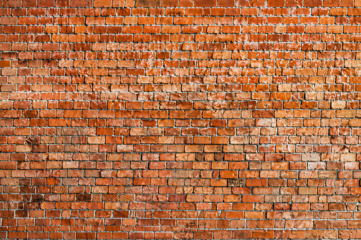 Papier peint vieux mur en briques