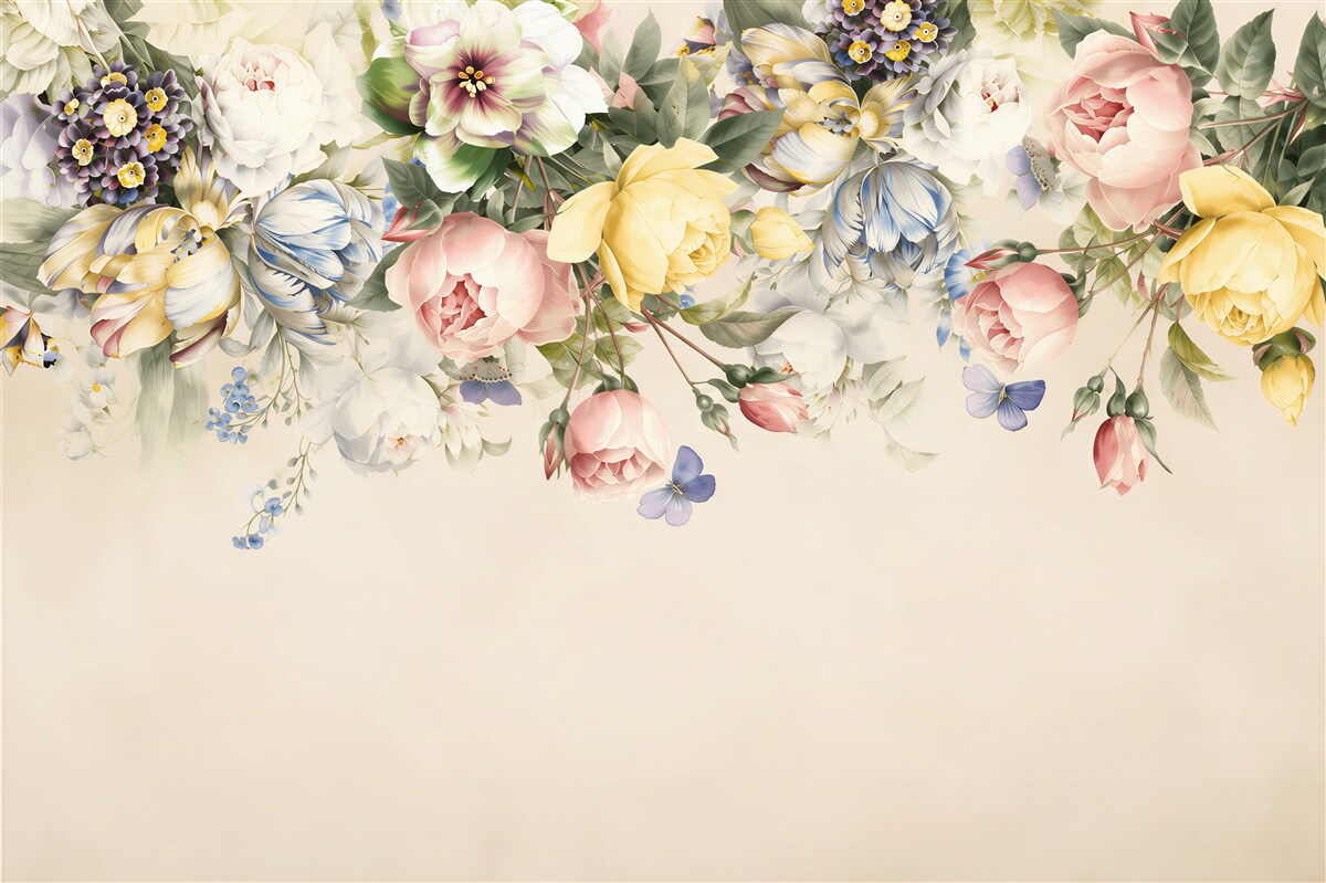 Papier peint Bouquet de roses