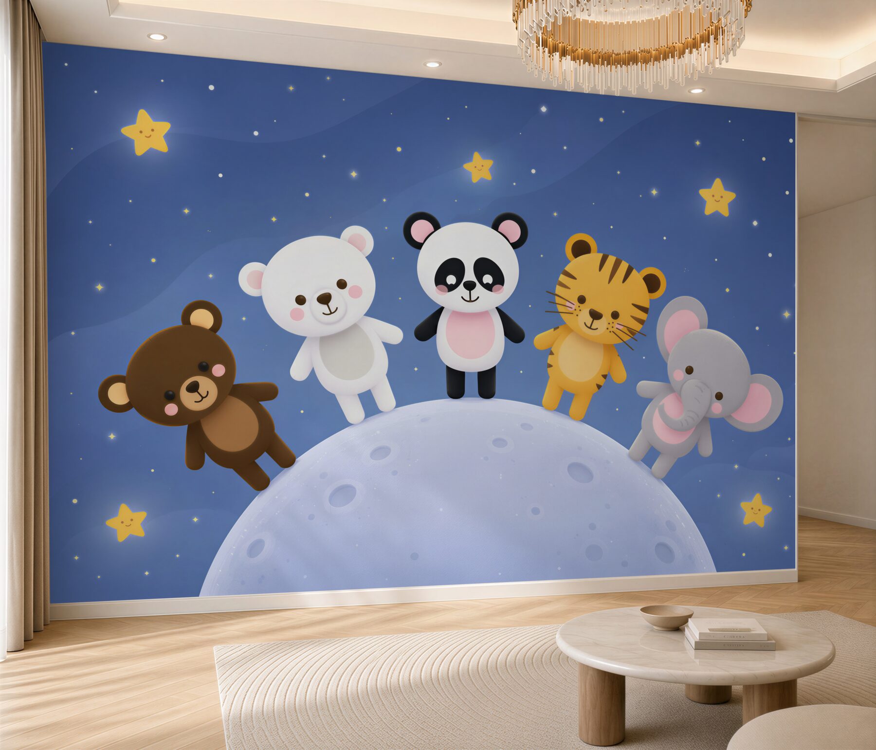 Papier peint Animaux amicaux