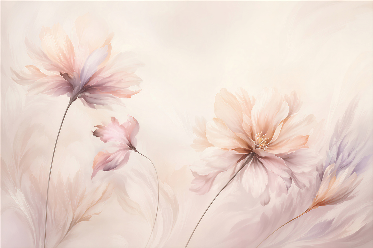 Papier peint Beauté délicate des marguerites