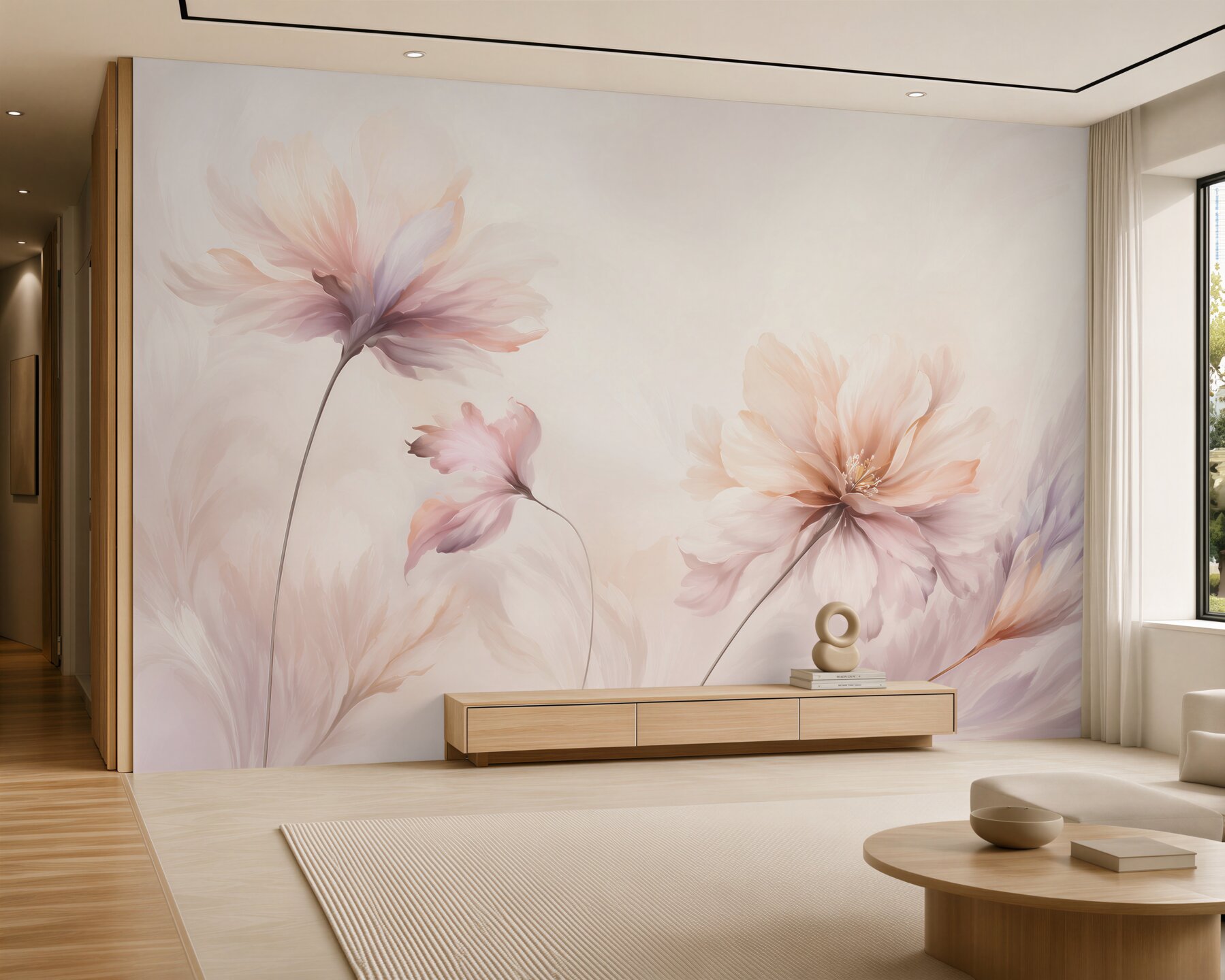 Papier peint Beauté délicate des marguerites