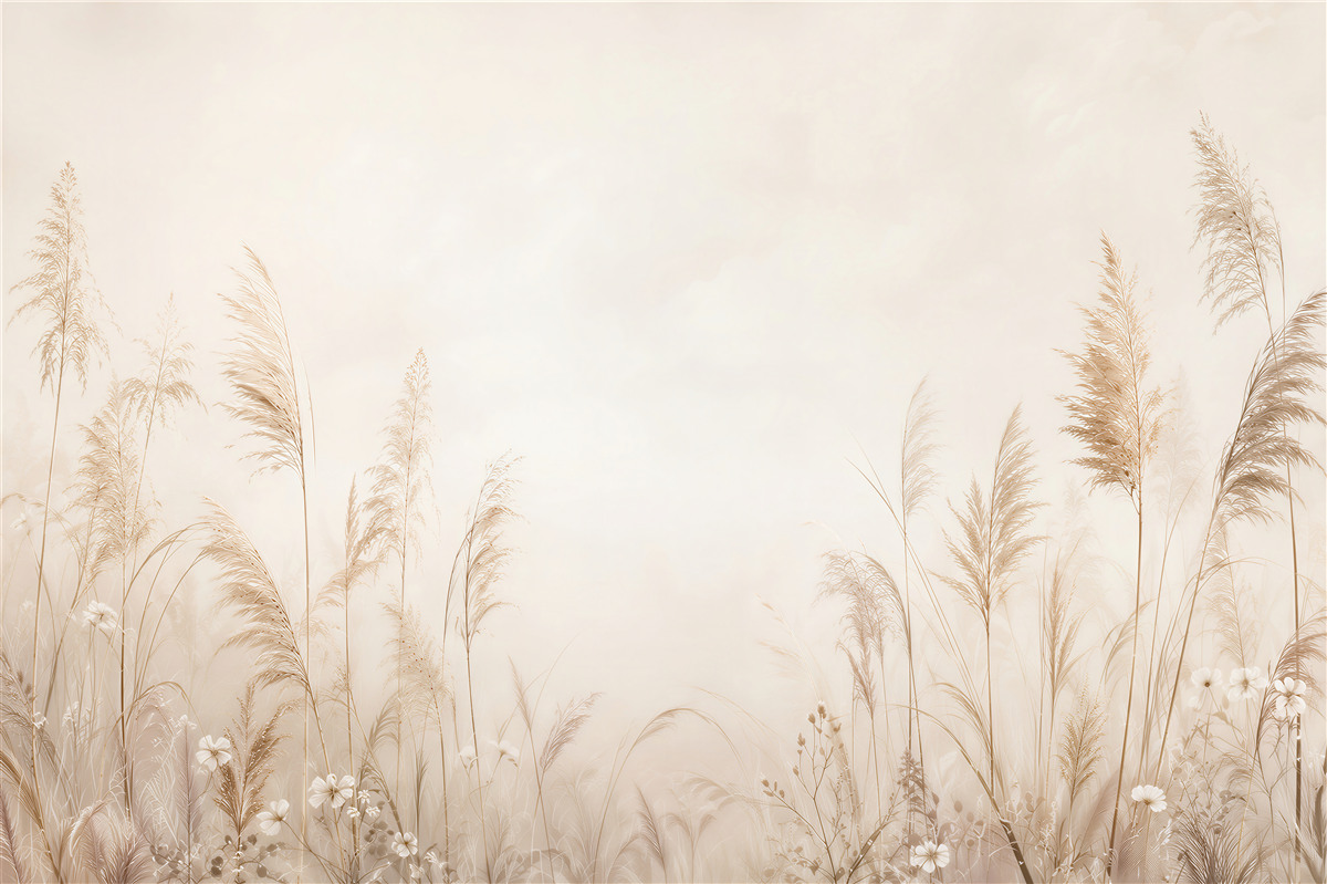 Papier peint Herbes Élégantes